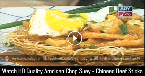 Amrican Chop Suey – Chinees Beef Sticks – Lifestyle Kitchenn 17th February 2016