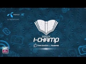 Telenor I-Champ – ARY Zindagi – 31st March 2018