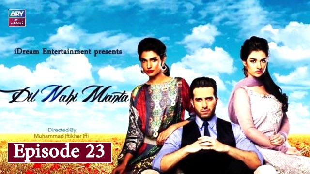 Dil Nahi Manta Last Epidoe 23 | Sarah Khan & Amna Ilyas – ARY Zindagi Drama