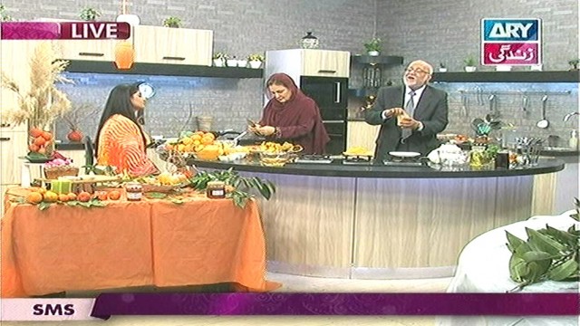 Naheed Ansari Show, 18th January 2015, Haldi Murgh Malai Tikka & Orange Jello Cup