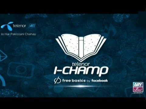 Telenor I-Champ – ARY Zindagi – 1st April 2018