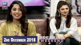 Breaking Weekend – Guest: Faisal Naqvi & Tehreem Zuberi – 2nd Decemeber 2018