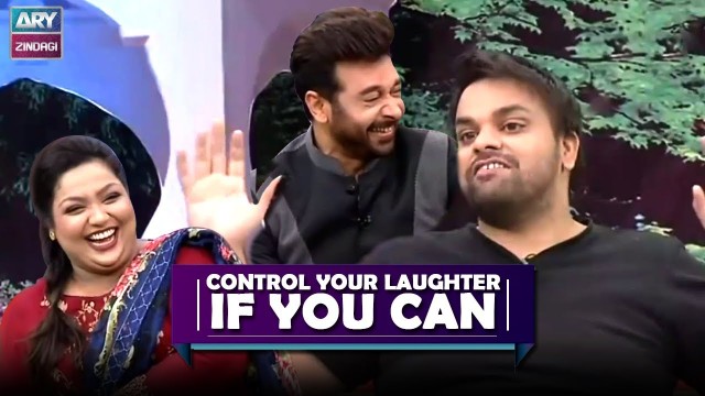 Control Your Laughter If You Can – Best Funny Moments – Aadi Adeal & Faisal Qureshi