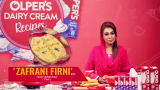 How To Make Delicious ‘Zafrani Firni’ with Chef Farah in Zauq Recipes.