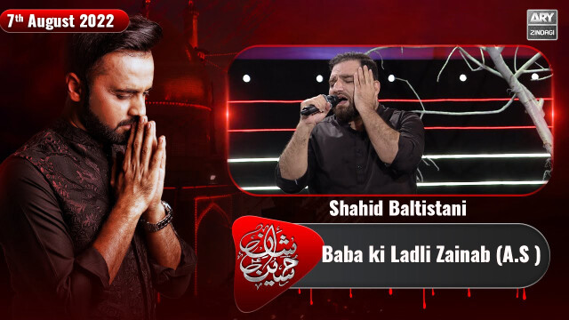 Shan e Hussain | Baba ki Ladli Zainab (A.S ) | Noha by Shahid Baltistani